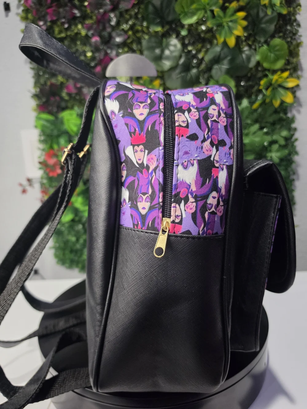 Disney Maleficent Black & Purple Mini Backpack